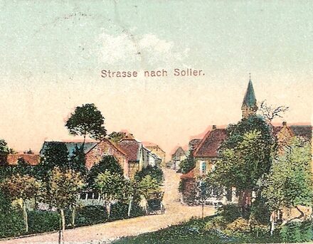 Froitzheim, Strasse nach Soller ca. 1900